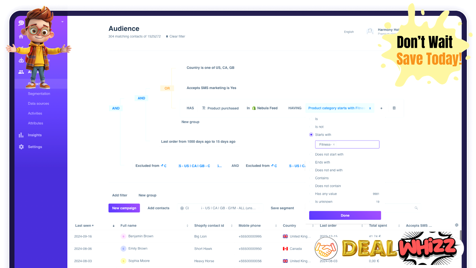 Ideal Users And Scenarios For Instasent