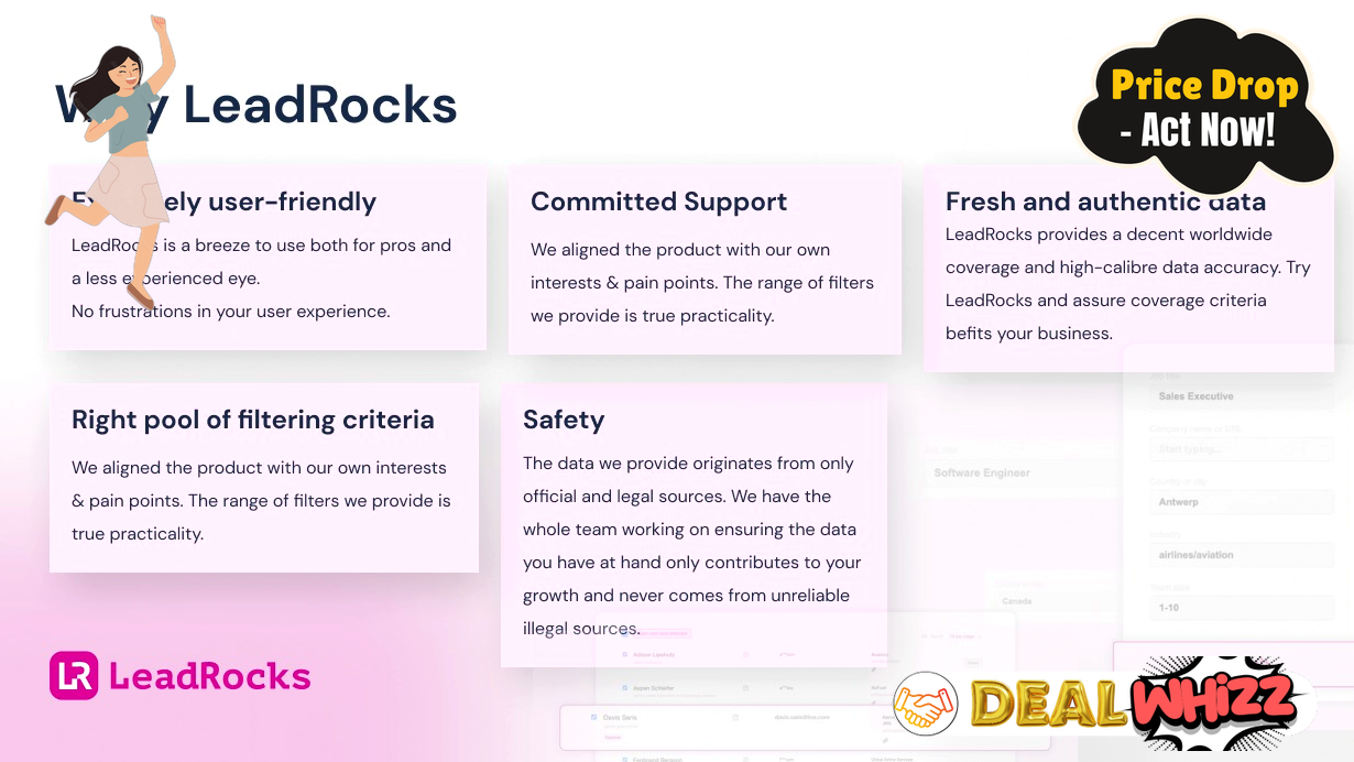 Ideal Users And Scenarios For Leadrocks